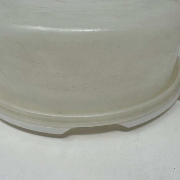 Vintage Tupperware Pie Cake Keeper Taker Carrier 719-2 Vintage - Picture 4 of 8